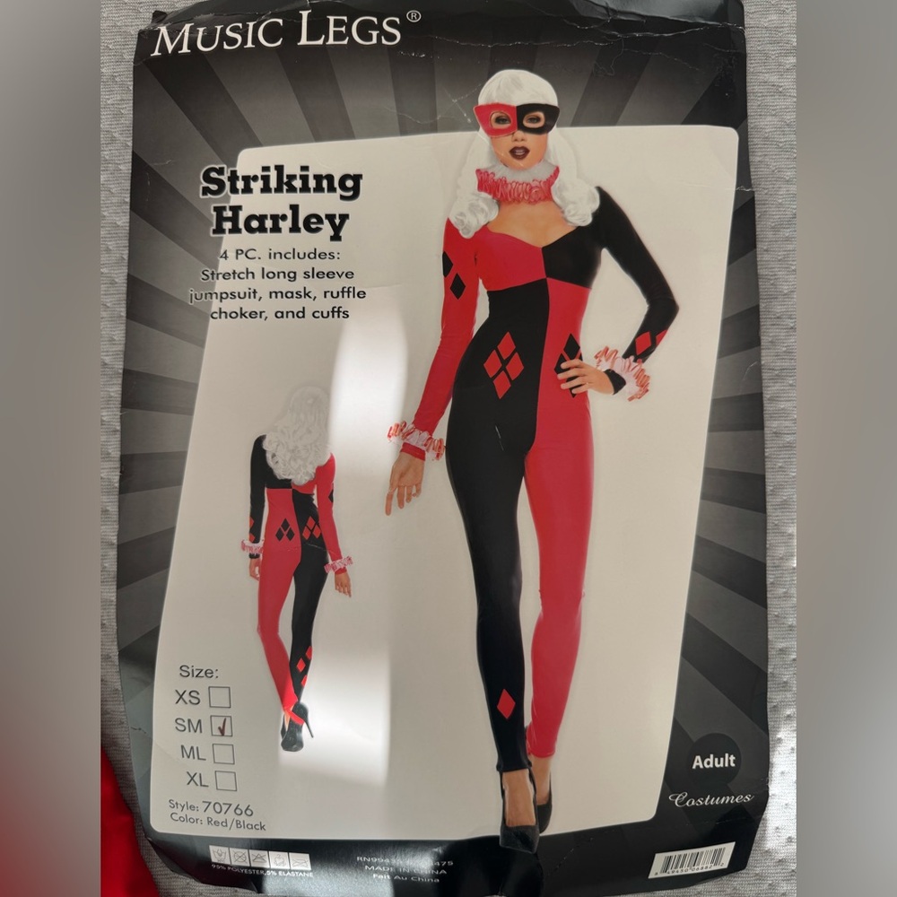 Striking Harley Costume (S)